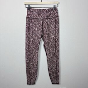 Madewell Leggings Womens Medium Ditsy Floral Athletic Workout Yoga Activewear